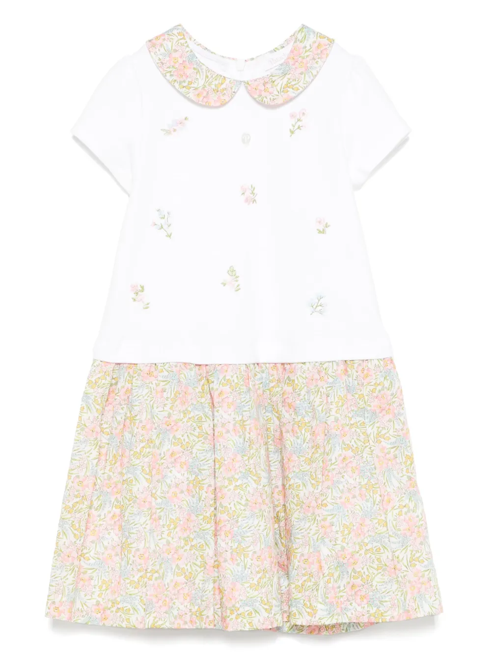 Patachou floral-print dress | White | Image 1