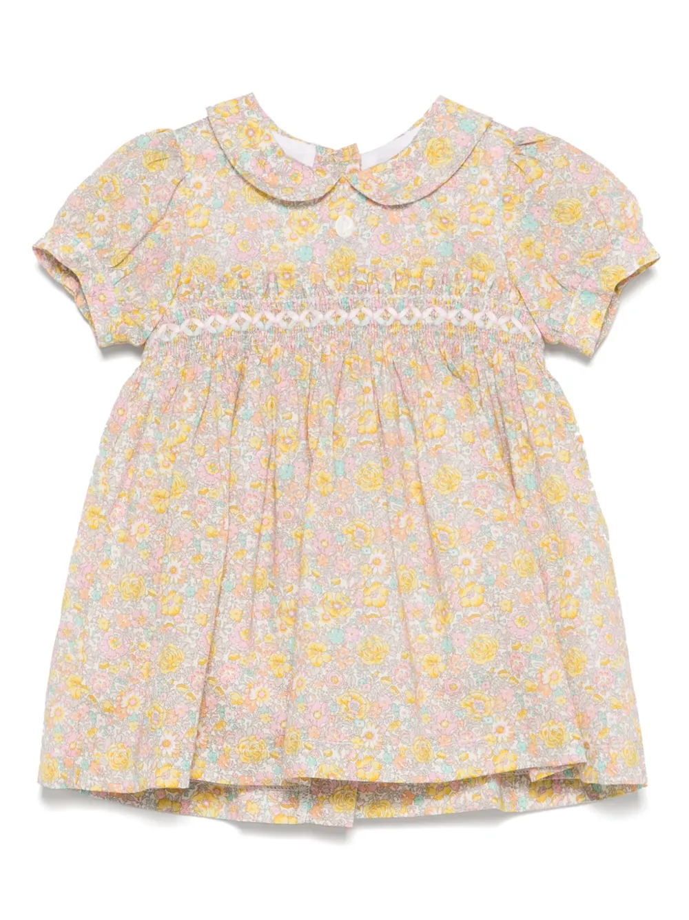 Patachou Jurk met bloe print Roze