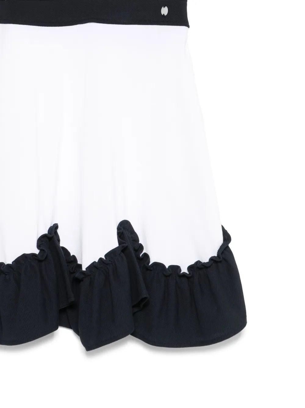 Patachou Jurk met contrasterende afwerking Wit