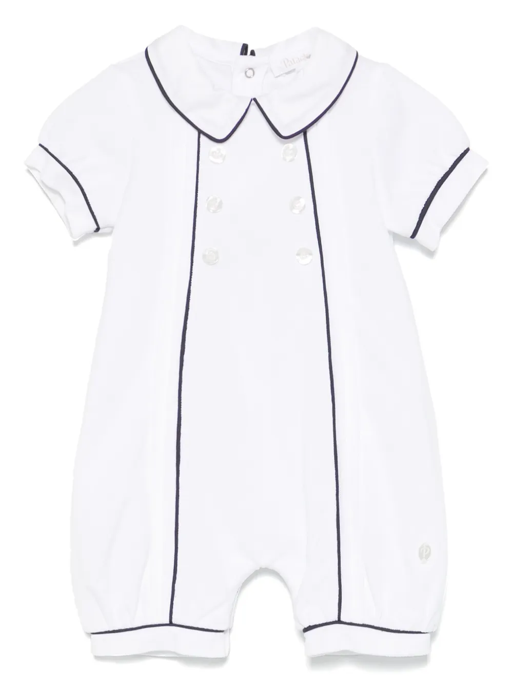 Patachou piped-trim shorties | White | Image 1