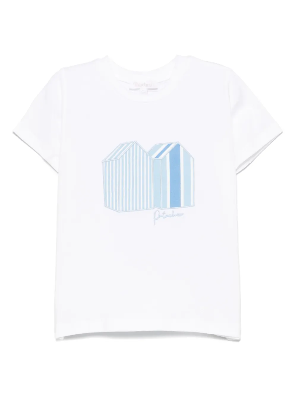 Patachou playera con logo bordado | blanco | Image 1