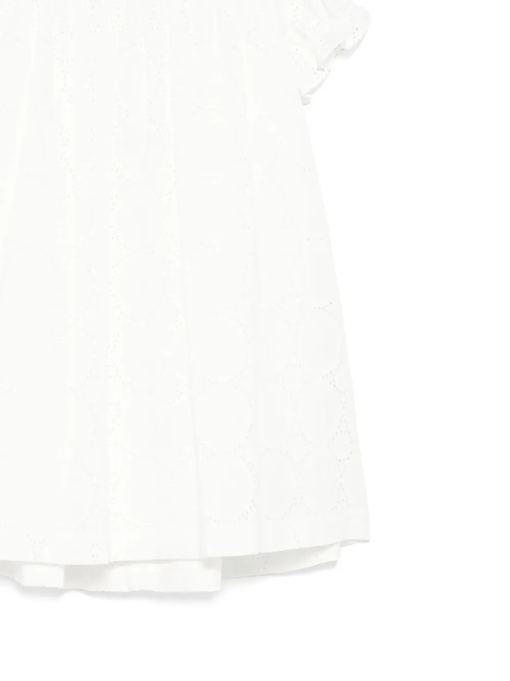 Patachou Jurk met pointelle afwerking Wit