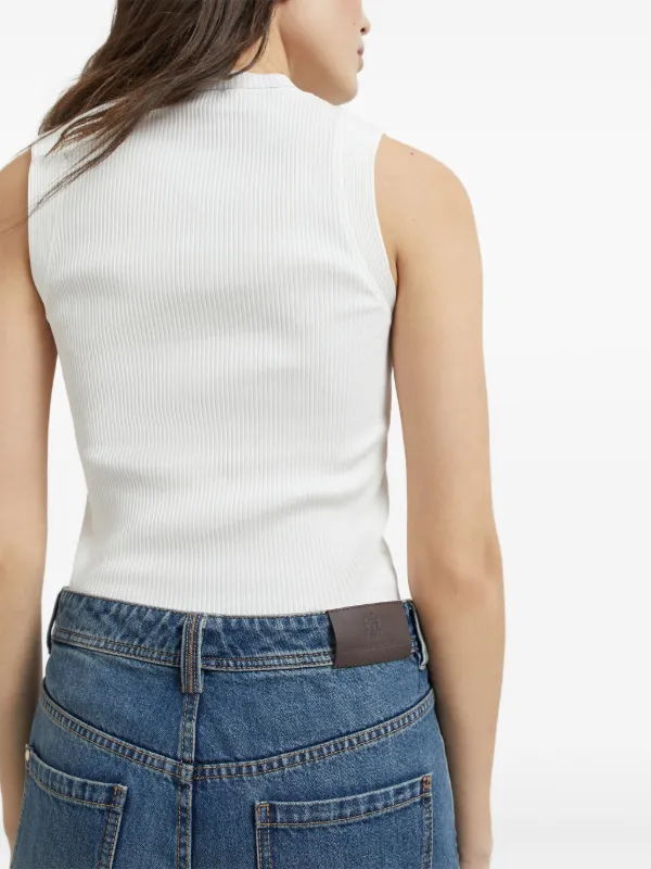 Brunello Cucinelli テーパード バギージーンズ | ブルー | FARFETCH JP