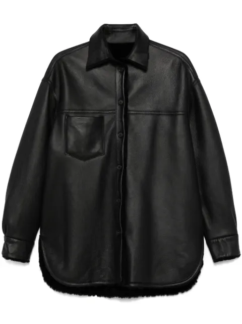 Marni chamarra reversible manga larga