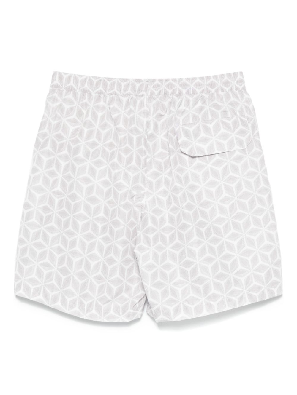 Eleventy floral-print swim shorts - Beige