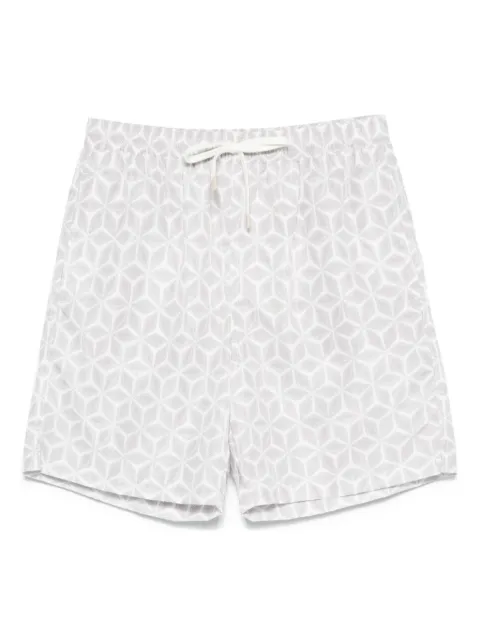 Eleventy floral-print swim shorts 