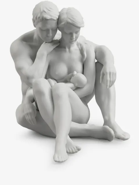 Lladró The Essence of Life Family Skulptur (23cm x 25cm)