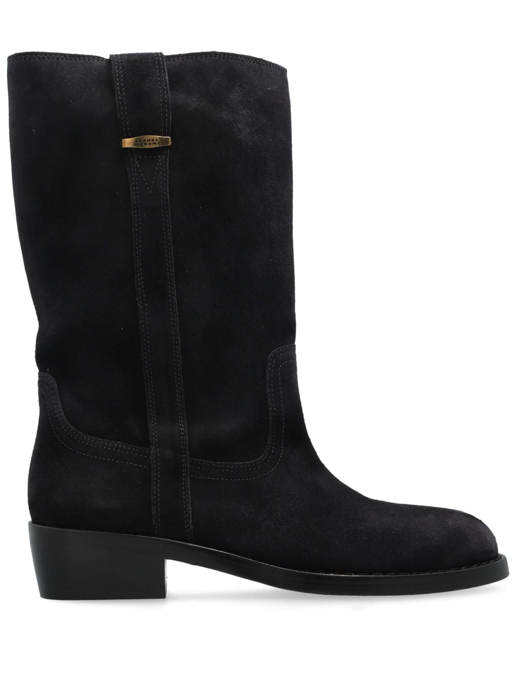 ISABEL MARANT suede boots Black