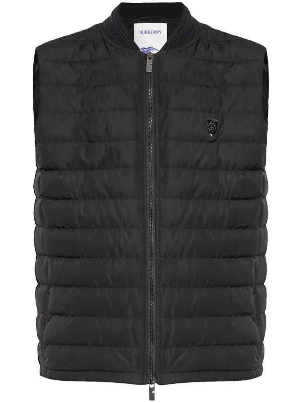 Burberry Bodywarmer | Zwart | FARFETCH NL