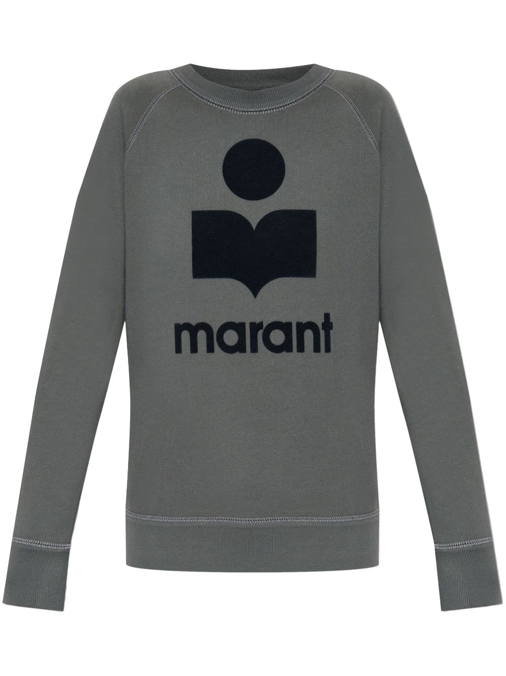 MARANT ÉTOILE flocked-logo sweatshirt