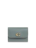 Coach logo-plaque wallet - Green