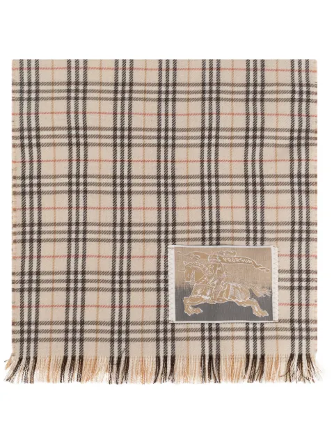 Burberry Schal mit Check