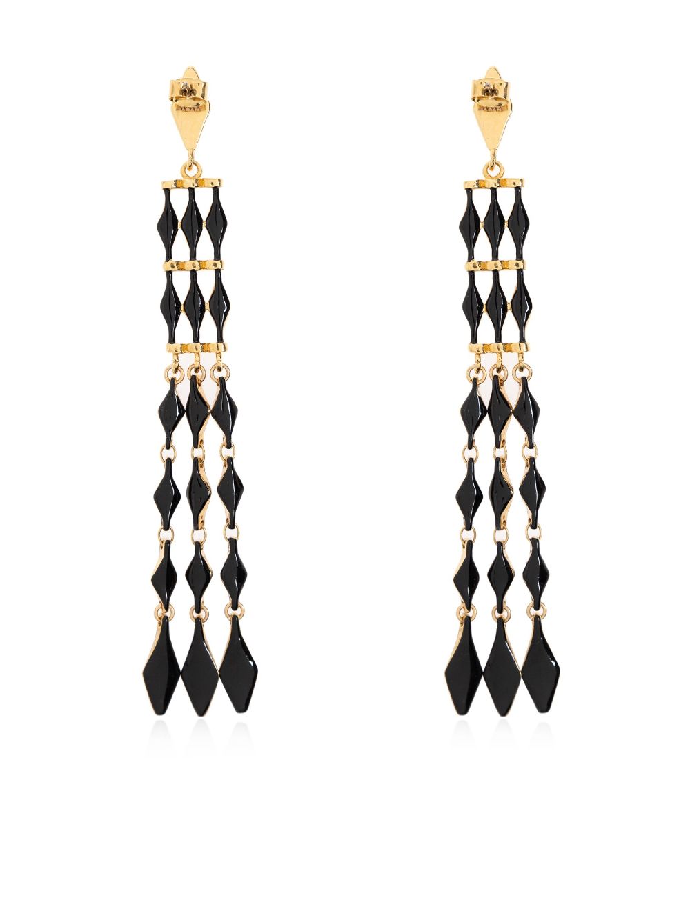 ISABEL MARANT drop earrings - Zwart