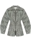 GANNI tweed jacket - Grey