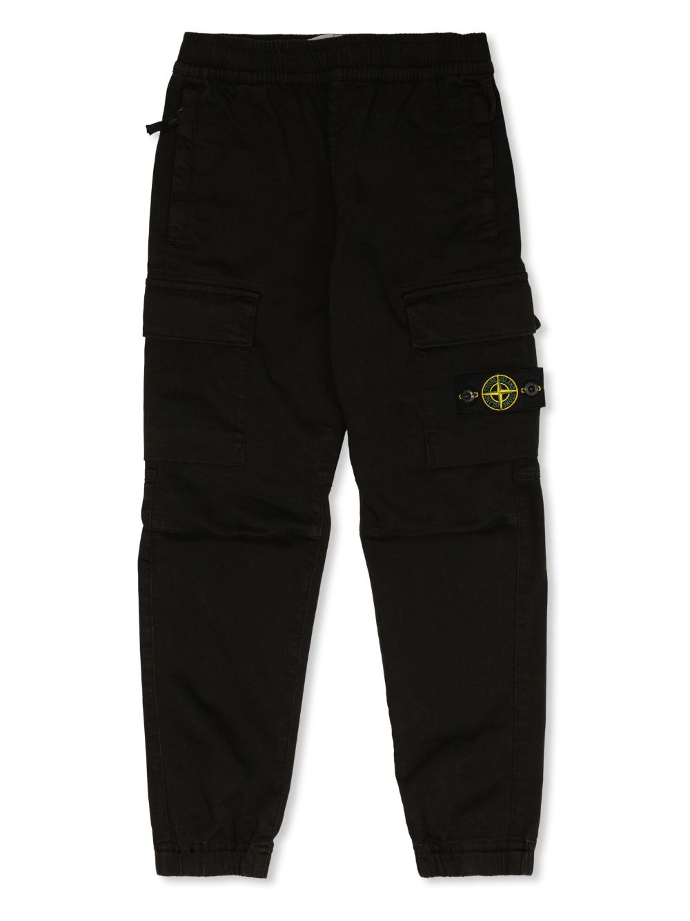 Stone Island Junior Compass-badge trousers - Black