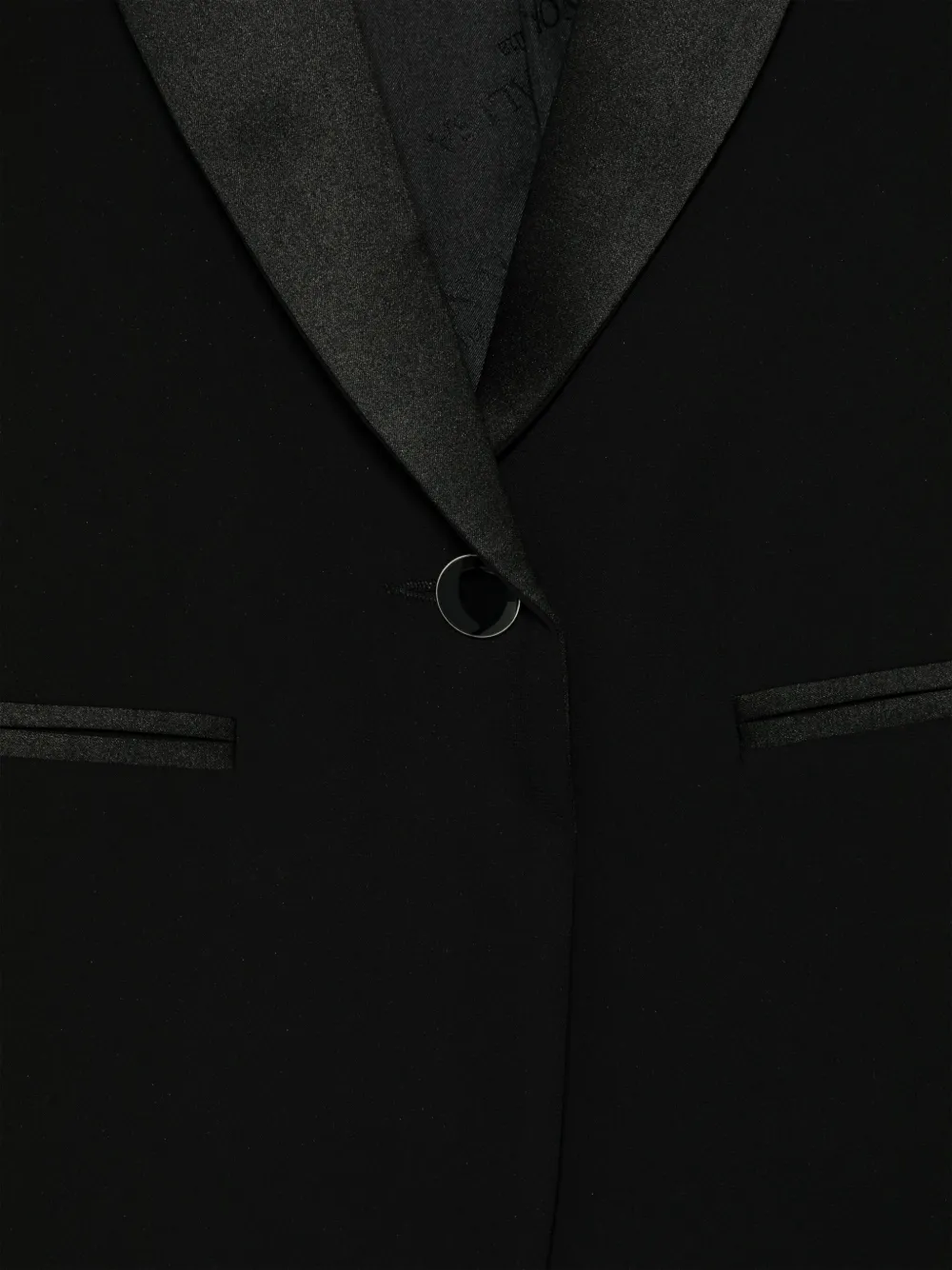 Monnalisa Blazer met satijnen revers Zwart