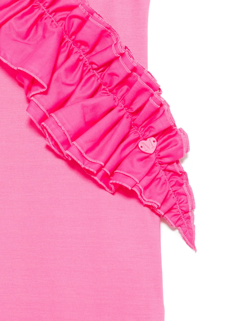 Monnalisa Jurk met ruches detail Roze
