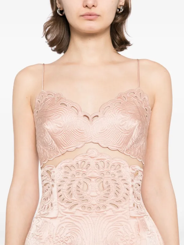 Ermanno Scervino フローラル トップ | ピンク | FARFETCH JP