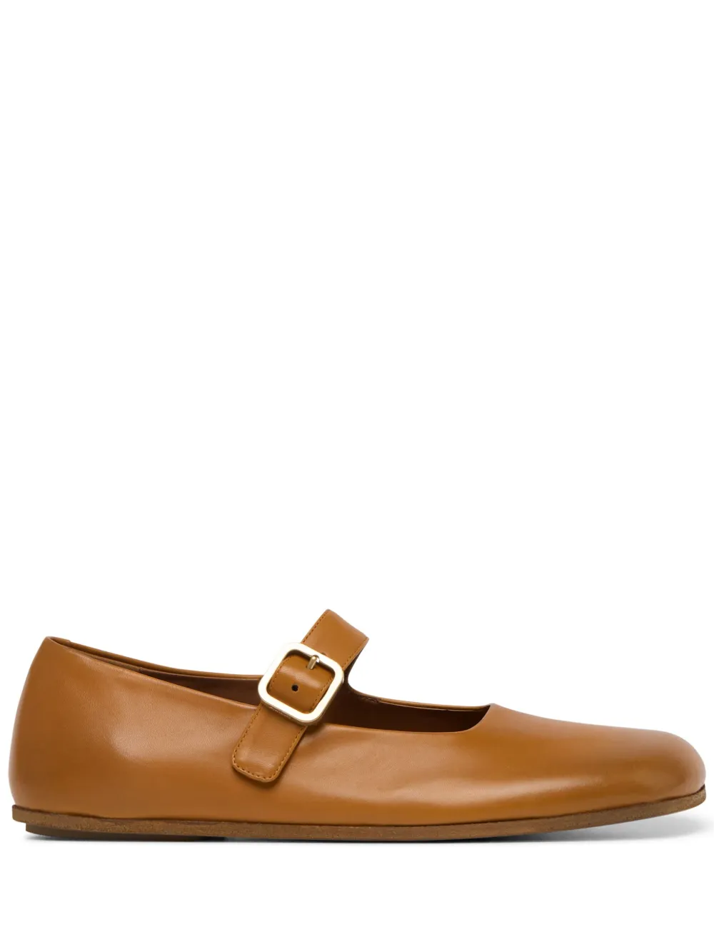 Marsèll leather ballerina shoes Brown
