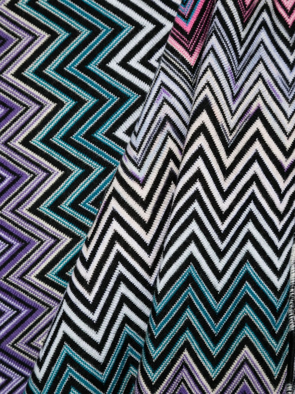 Missoni zig zag scarf - Zwart