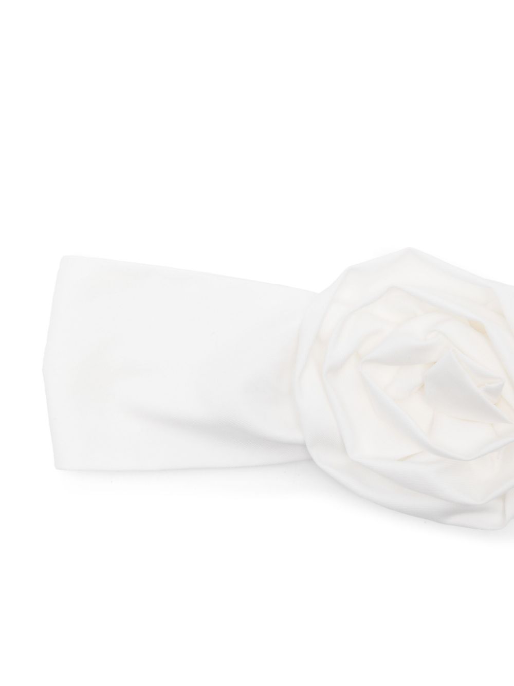 Monnalisa floral-appliqué headband - White