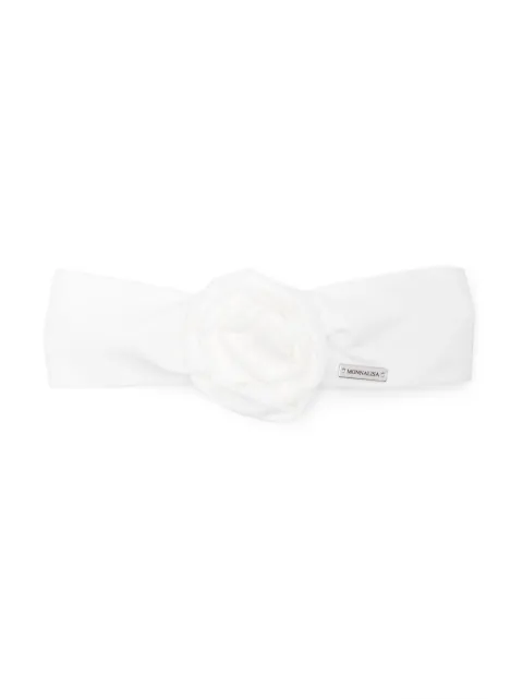 Monnalisa floral-appliqué headband