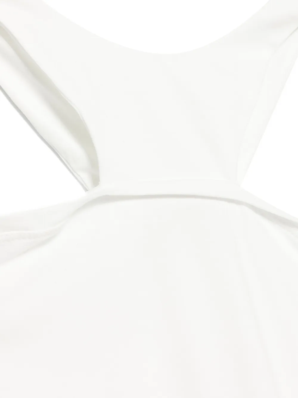Monnalisa Tanktop met logoplakkaat Wit