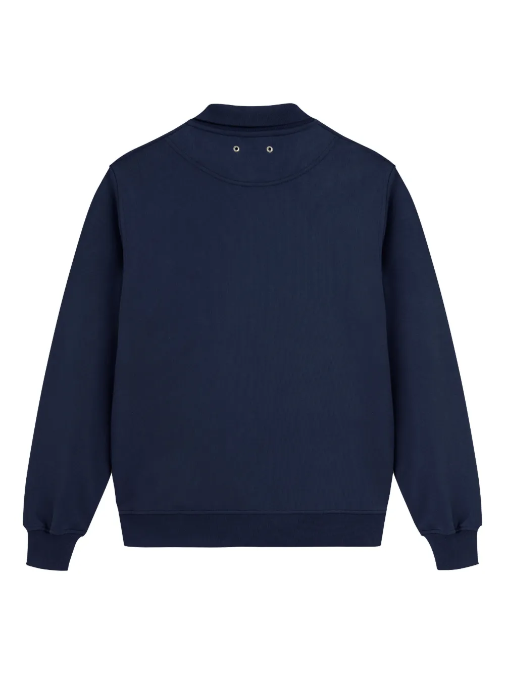Vilebrequin stitched-logo sweatshirt - Blauw
