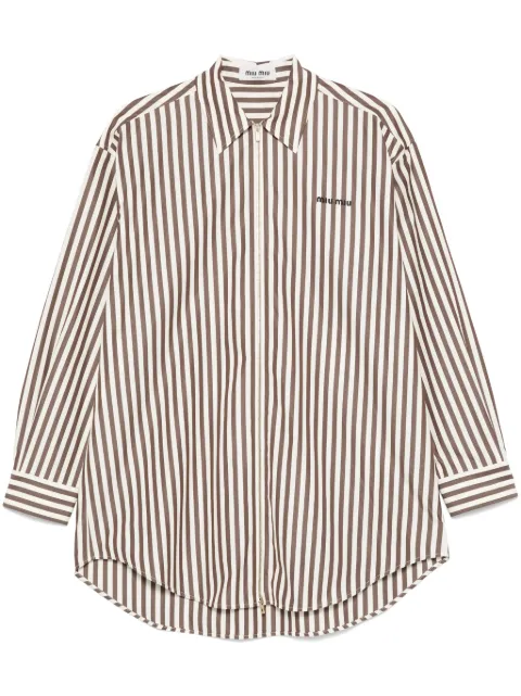 Miu Miu striped shirt