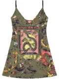 Diesel New Year of the Snake Capsule mini dress - Green