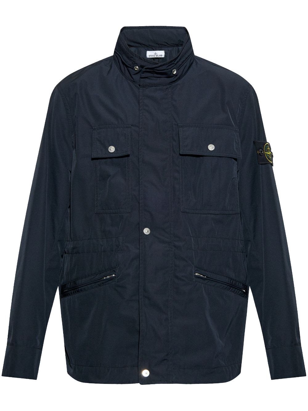 Stone Island Compass-badge jacket Blauw