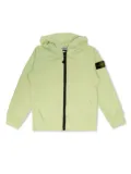 Stone Island Junior Compass-badge hoodie - Green