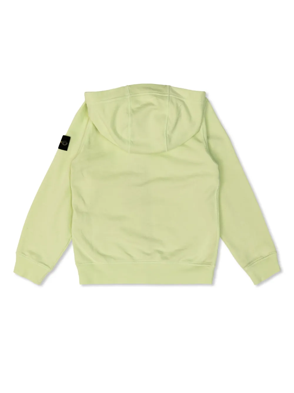 Stone Island Junior Hoodie met Compass-logopatch Groen
