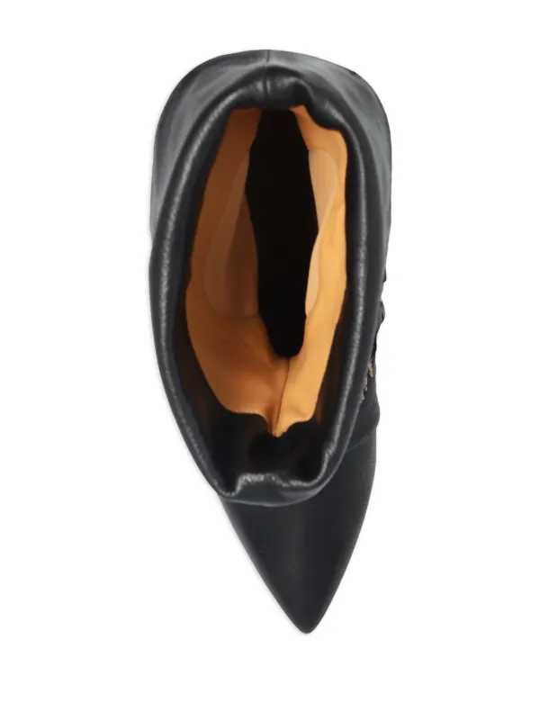 ブーツその他 ISABEL MARANT Edrik leather boots BLACK ISABEL MARANT Edrik Leather Boots | Black | FARFETCH