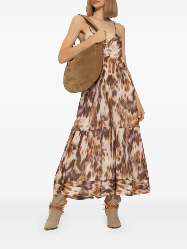 ISABEL MARANT Bottes Levon 60 Mm à Franges Tons Neutres