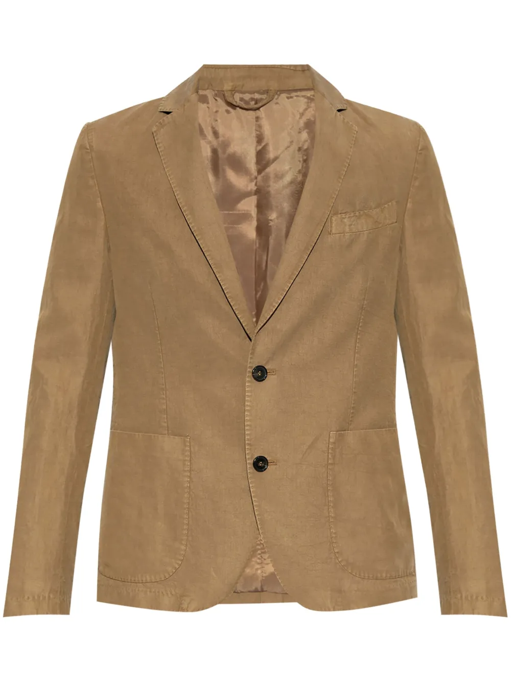 single-breasted blazer