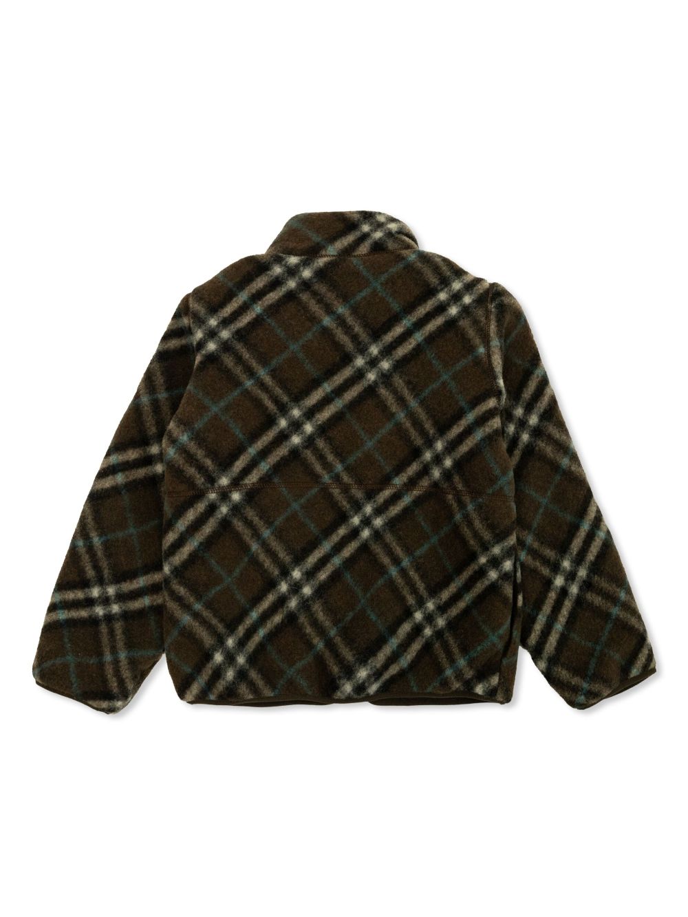 Burberry Kids Reversible Salisbury jacket - Groen