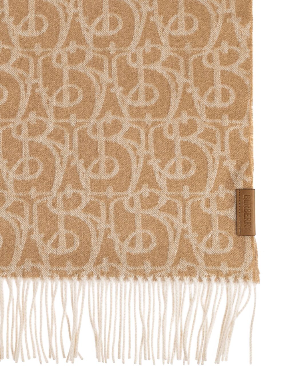 Burberry B Charm scarf - Beige