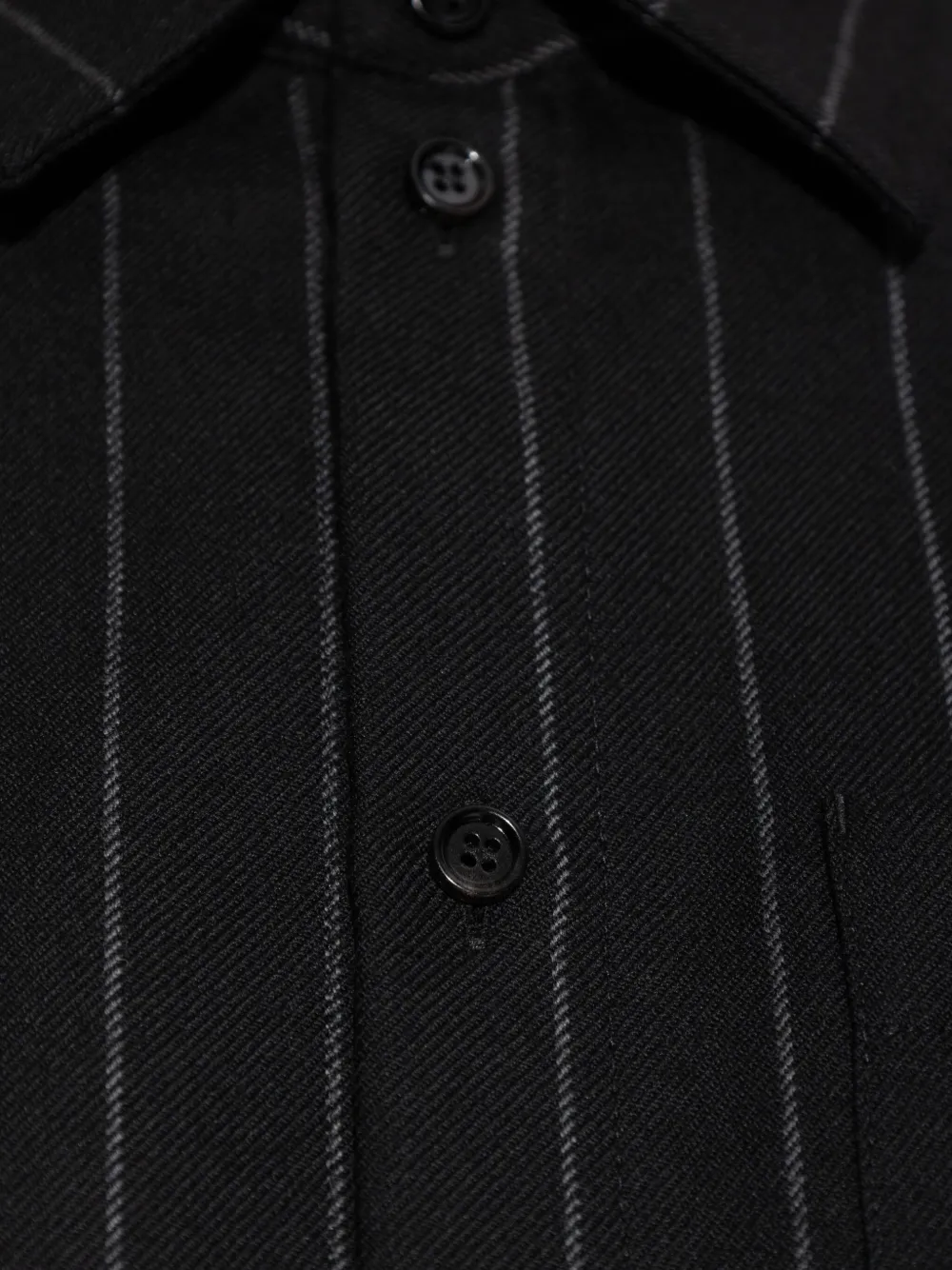 Burberry Gestreept overhemd Zwart