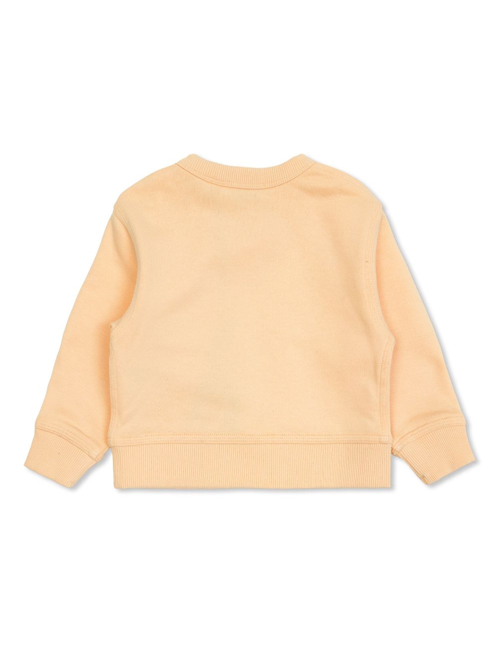 Burberry Kids appliqué sweatshirt - Oranje