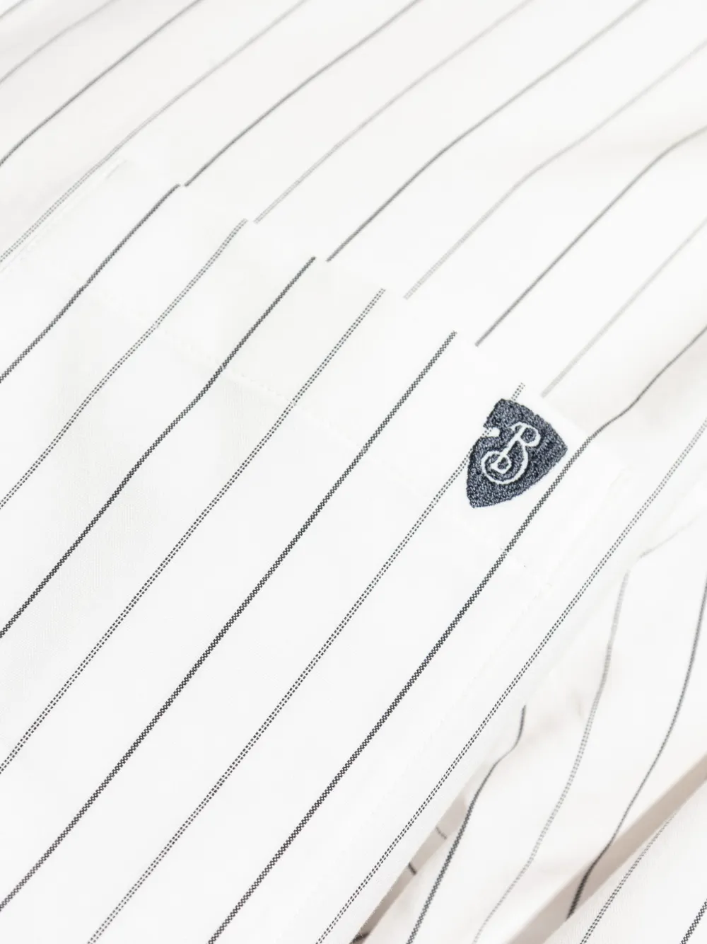 Burberry Gestreept overhemd Wit