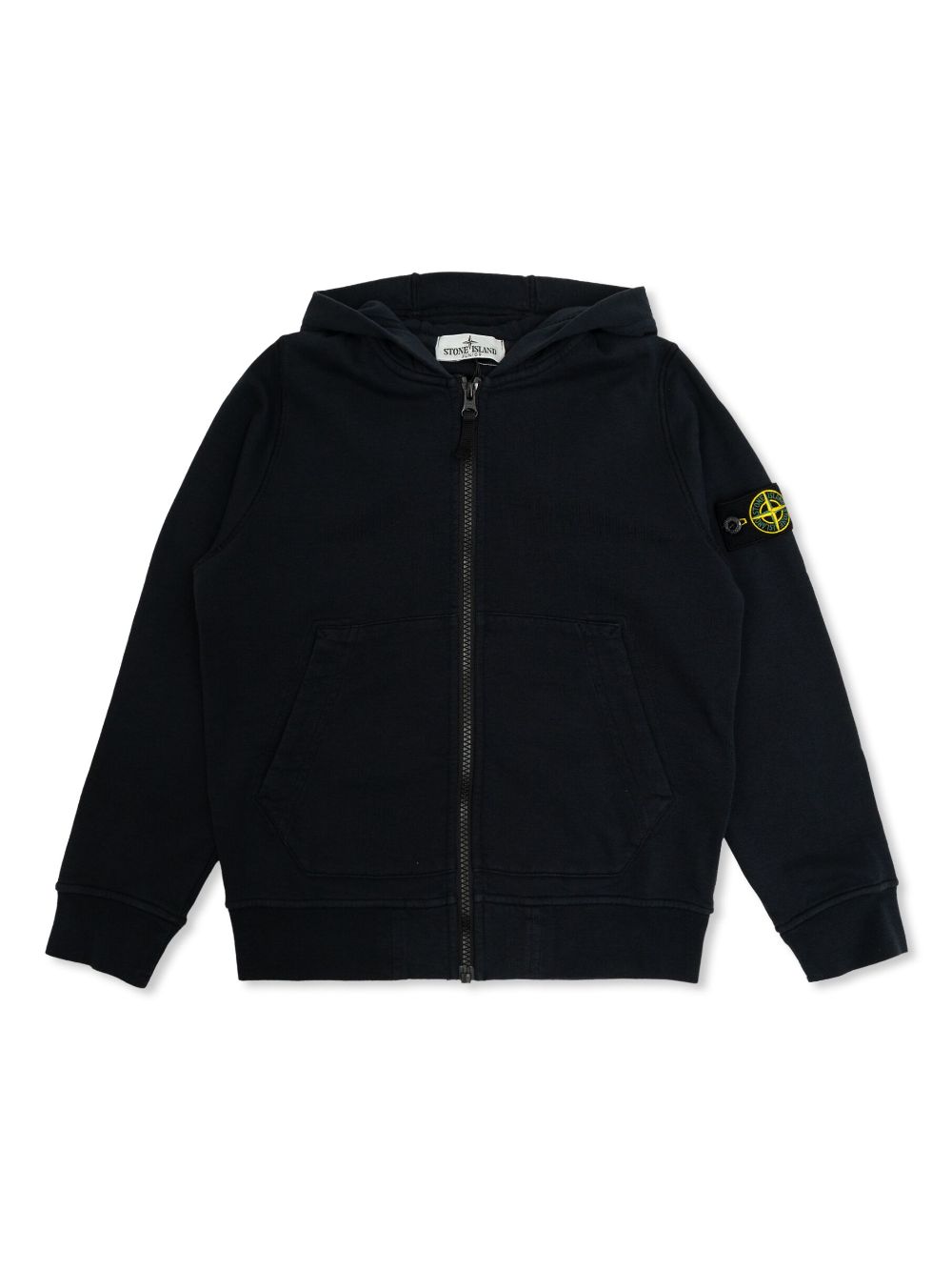 Stone Island Junior Compass-badge hoodie - Blue