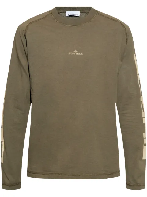 Stone Island logo-print T-shirt