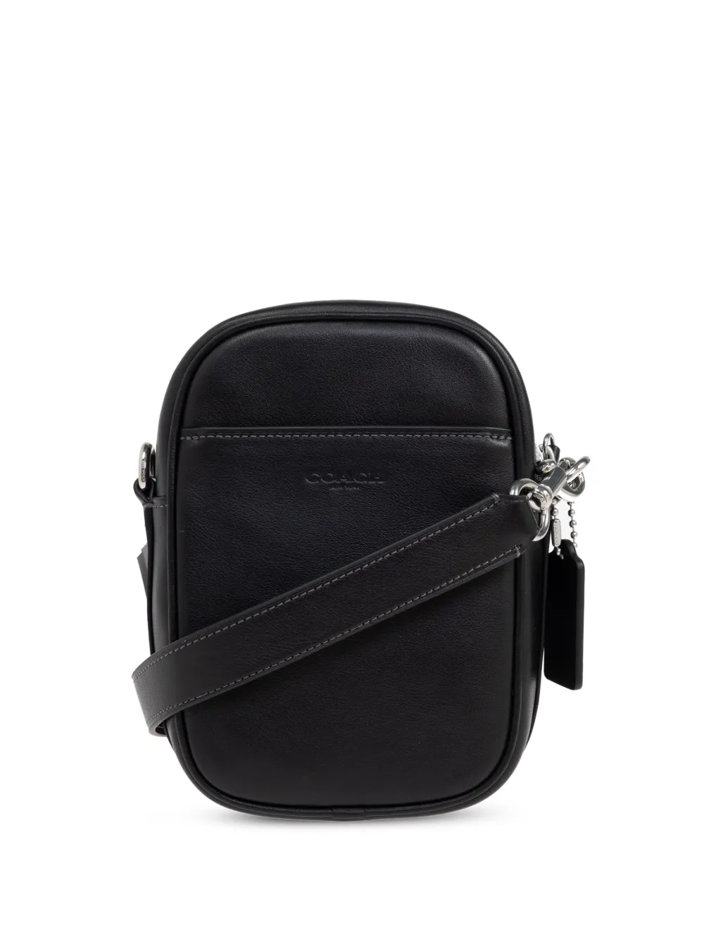 Coach Hitch Messenger Bag In Black