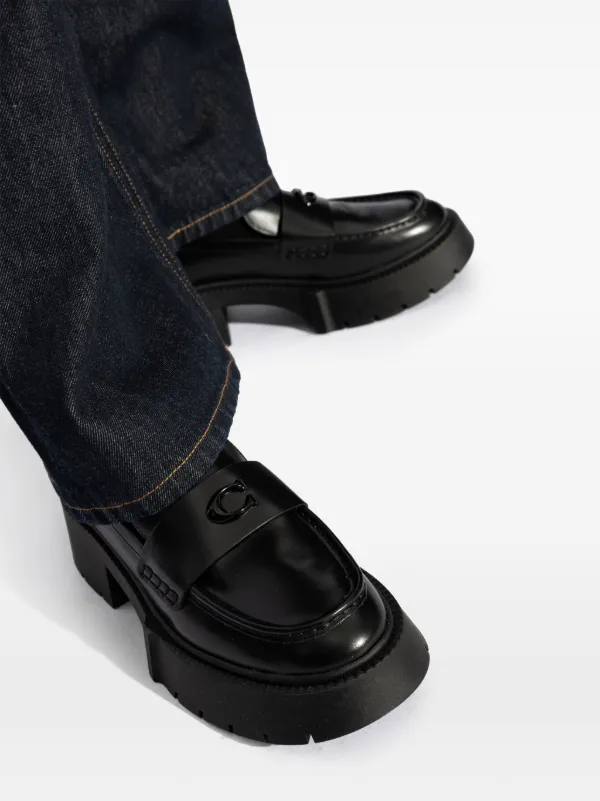 Coach Leah Loafers | Black | FARFETCH