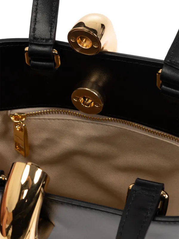 Jacquemus Le Petit Bambola Tote Bag | Black | FARFETCH JO