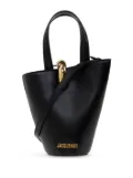 Jacquemus Le Petit Bambola Shopper Bag - Jacquemus - Leather - Black