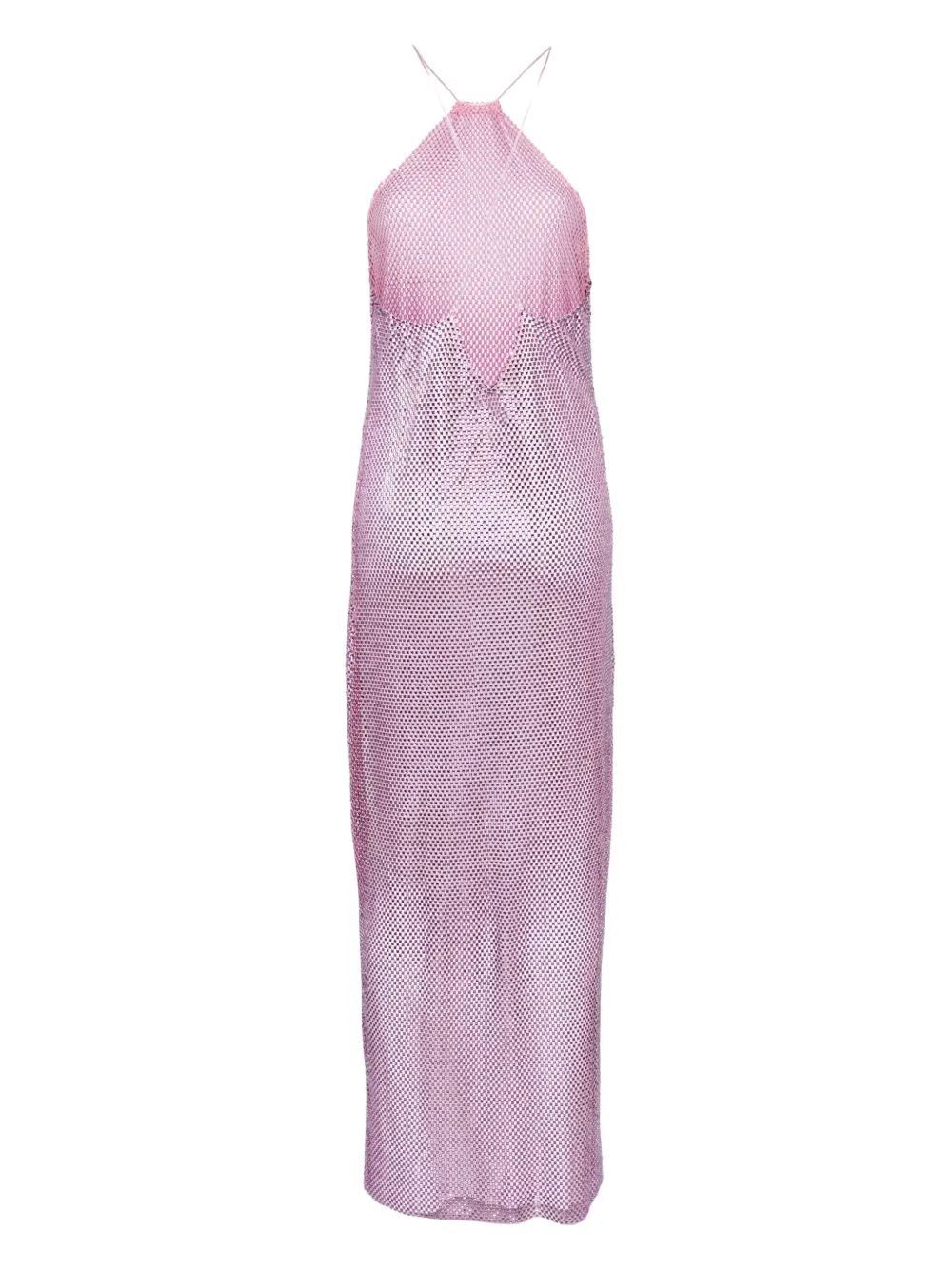 Santa Brands crystal-embellished maxi dress - Roze