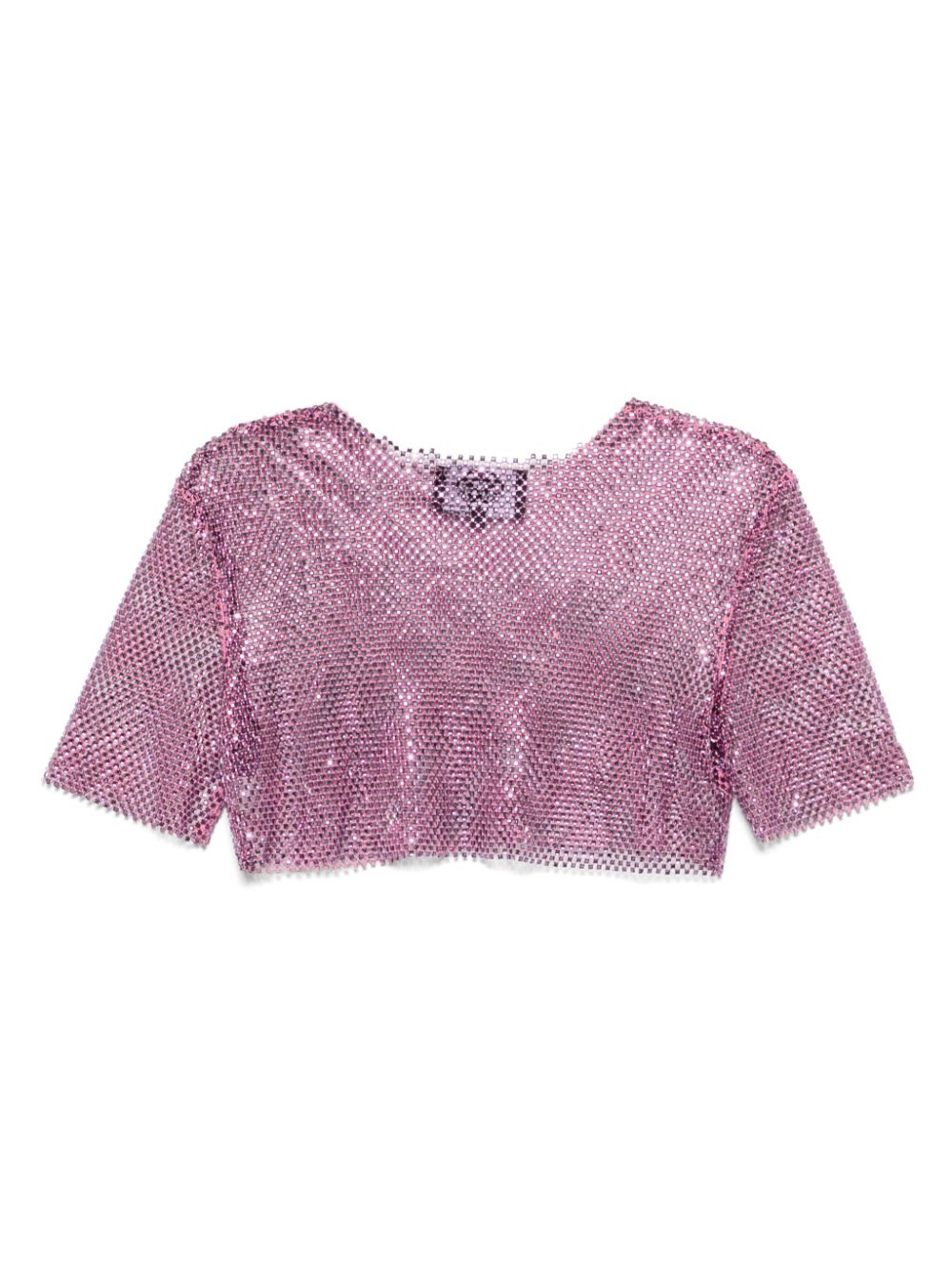 Santa Brands crystal-embellished T-shirt - Roze