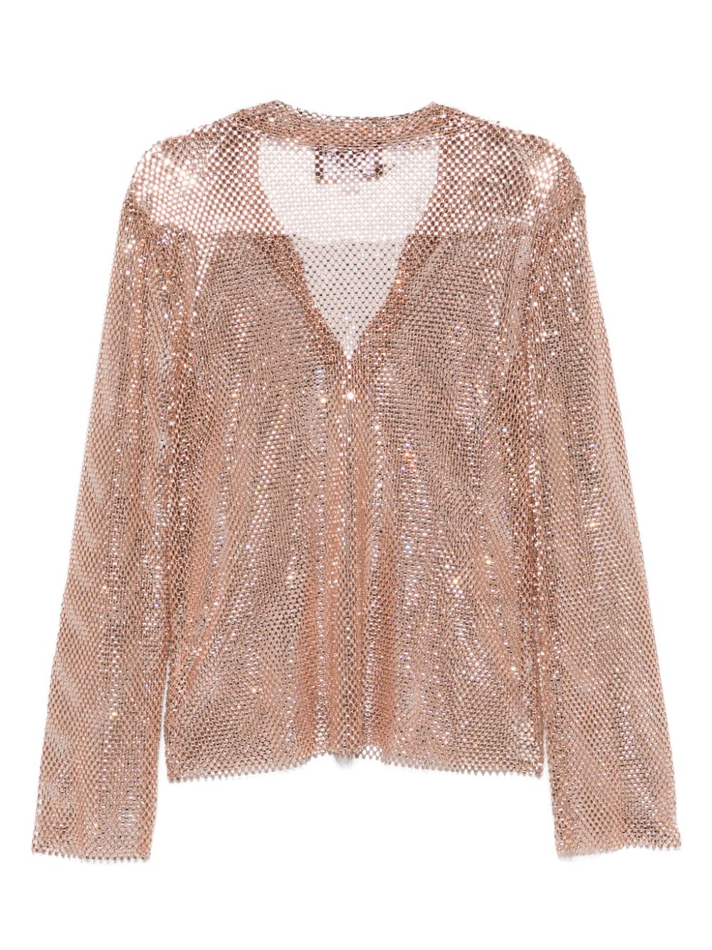 Santa Brands crystal-embellished tunic - Beige